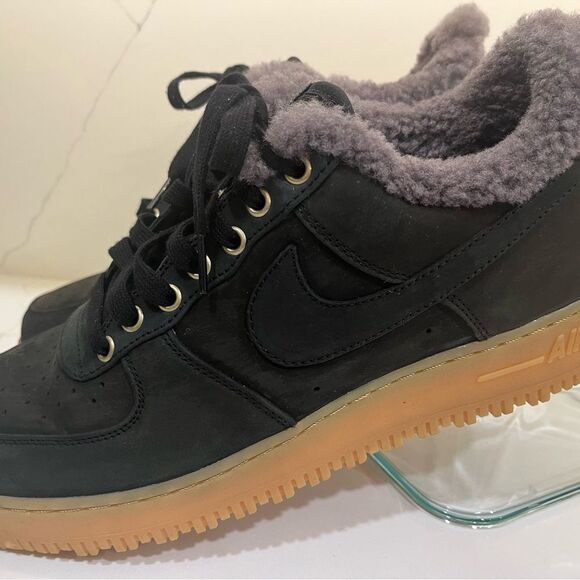 Nike Air Force 1 Black Thunder Grey Gum - Picture 7 of 12